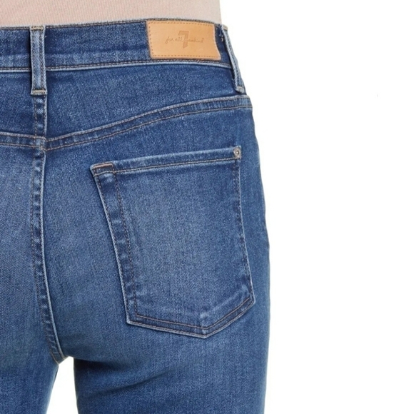 𝅺7 For All Mankind Luxe Vintage High Rise Jeans NWT - Picture 14 of 14